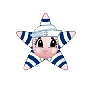 Cute Sailor Starfish